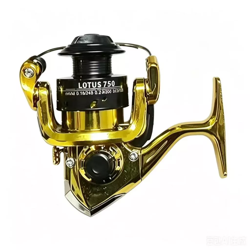 CRX อุปกรณ์รอกล้อหมุน รอกตกปลา อุปกรณ์เสริมคันเบ็ดตกปลา น้ำหนักเบา Gear Ratio 5.2:1