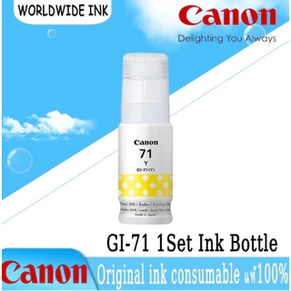 หมึก Canon GI-71 Ink Black G71 135ml สำหรับ G2730 G3730 G3770 G3780 G4770 G4780 G1020 G2020 G3020 G3060 หมึกเครื่องพิมพ์