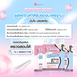 [บริษัทโดยตรง] Gangnam ครีมบำรุงใต้วงแขน ผิวเรียบเนียนกระจ่างใส ระงับกลิ่นกาย เพิ่มความหอม ลักษณะครีม 7กรัม