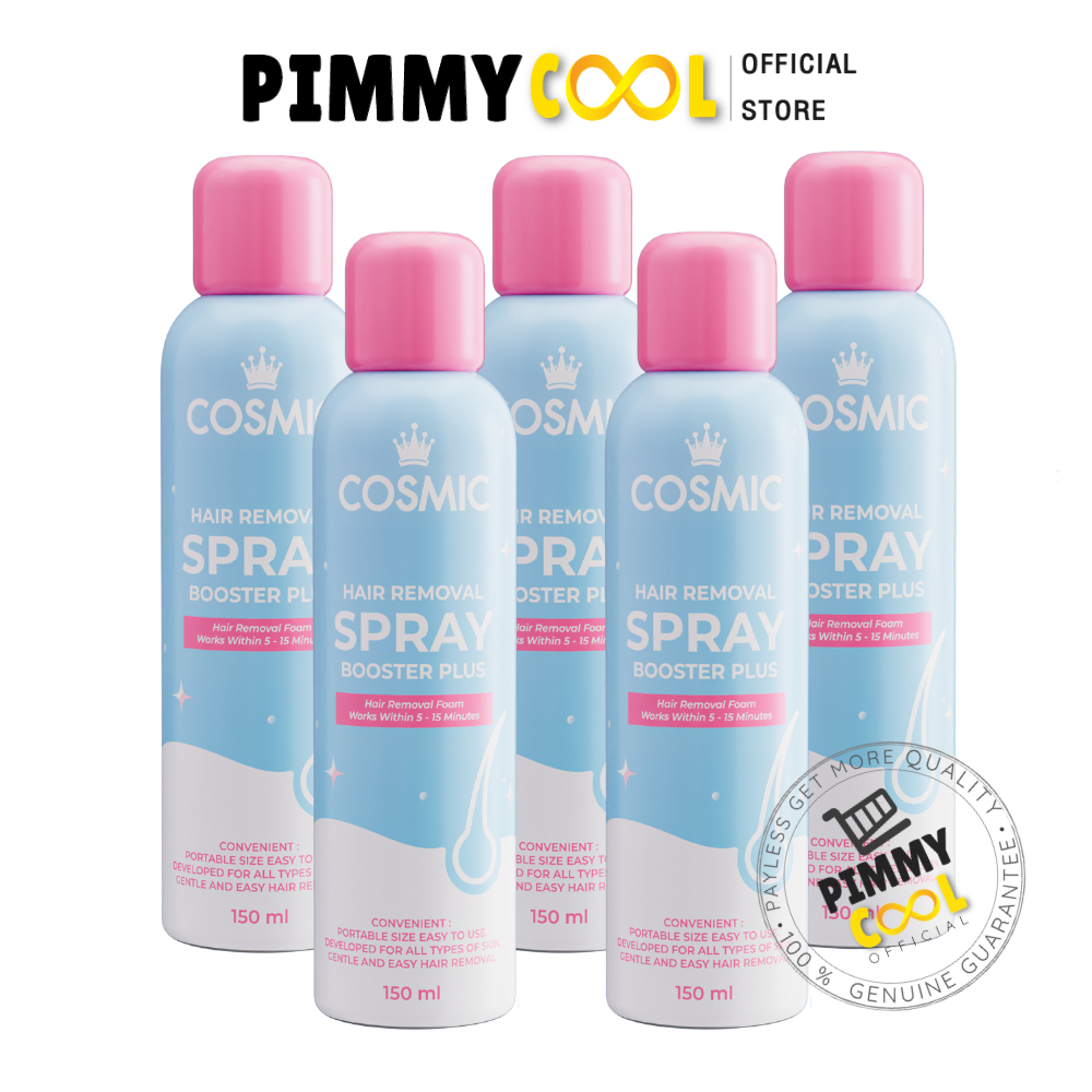 ส่งฟรี Cosmic คอสมิค [5 ขวด] มูสกำจัดขน ขนรักแร้ ขนน้องสาว ขนาด100 ml