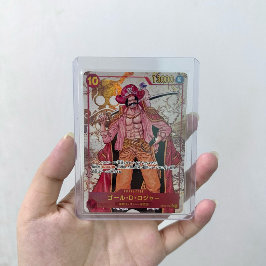 พร้อมส่ง 🇹🇭‼️ การ์ดวันพีชระดับ SEC Alt-Art (Sabo OP13-120 / Gol D. Roger OP09-118 / Portgas D. Ace O