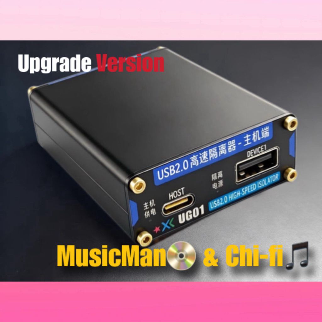 (ลดพิเศษ) ตัวกรอง Usb Isolator hub Usb2.0 High-Speed 480Mbps 3Kv Electromagnetic Isolation Audio Low-Noise Isolator