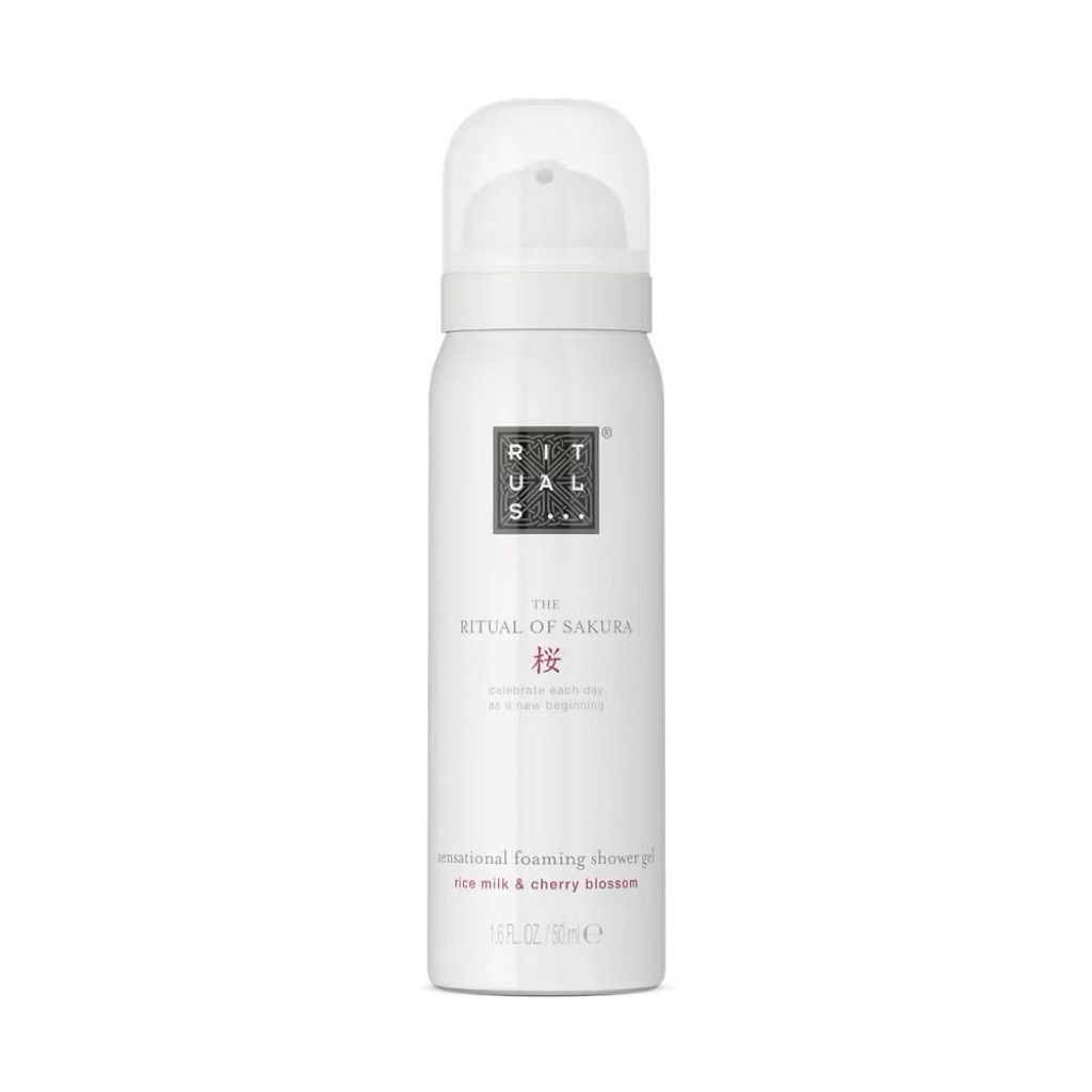 พร้อมส่ง ของแท้ Rituals Foaming Shower Gel (50ml) (The Ritual of Sakura)