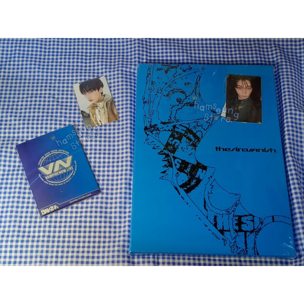 album enhypen » ไซน์ + คาเฟ่ shopee (th) การ์ด + บั้มไม่แกะ