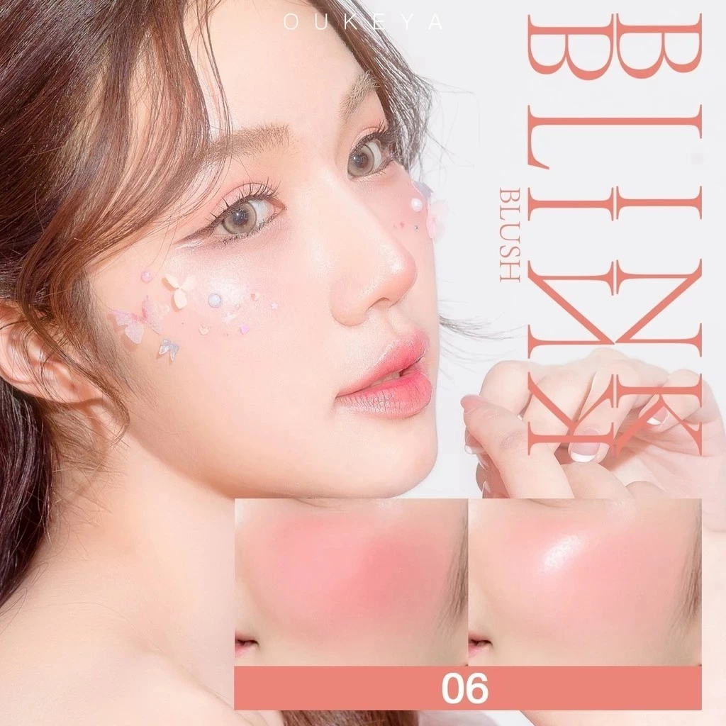 OUKEYA BLINK BLINK BLUSH บลัชออน 2 ช่อง thumbnail 9