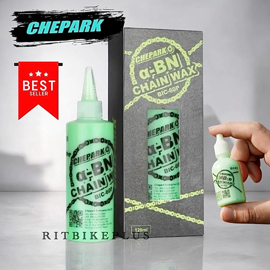 น้ำมันหยอดโซ่ CHEPARK BIC-60 Wax สูตรเซรามิค ขนาด 30ml&120ml กลิ่นหอม ใช้ดีไม่เป็นก้อน ไม่มีคราบดำ