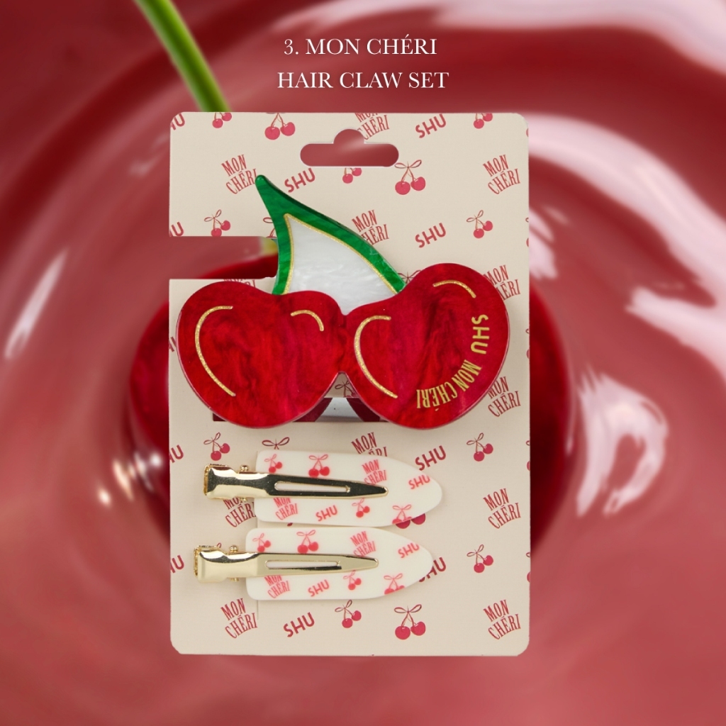 SHU MONCHERI HAIR CLAW SET กิ๊บติดผม