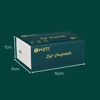 ทิชชู่ KIM 420 แผ่น (1 ห่อ) กระดาษเช็ดหน้า 5 ชั้น เนื้อนุ่ม ซับน้ำดี ไม่ขาดง่าย