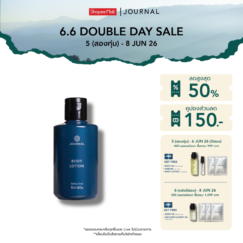 Journal Nang Ram Body Lotion 90 ml.