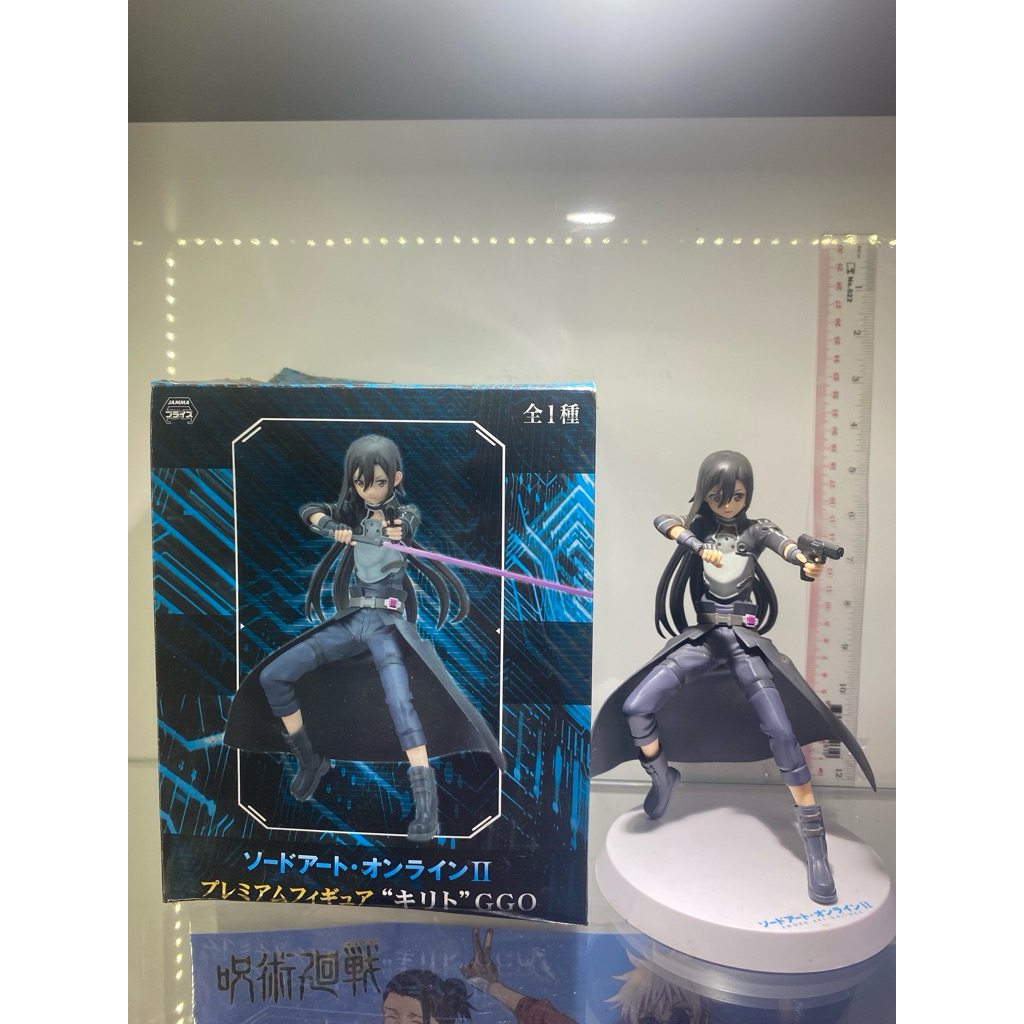 Figure แท้💯%Jp🇯🇵 Sword Art Online II Special GGO Gun Gale Online 6" Kirito Figure