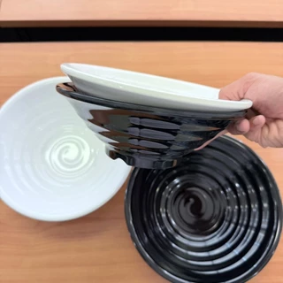 SB Melamine ชามราเม็ง ชามปากบานมีลอน ชามหมาล่า ชามจัมโบ้ ชามลายวน ชามจัมโบ้ 9-11 นิ้ว