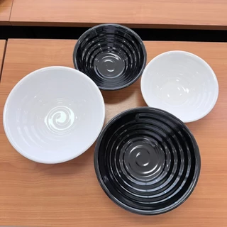 SB Melamine ชามราเม็ง ชามปากบานมีลอน ชามหมาล่า ชามจัมโบ้ ชามลายวน ชามจัมโบ้ 9-11 นิ้ว