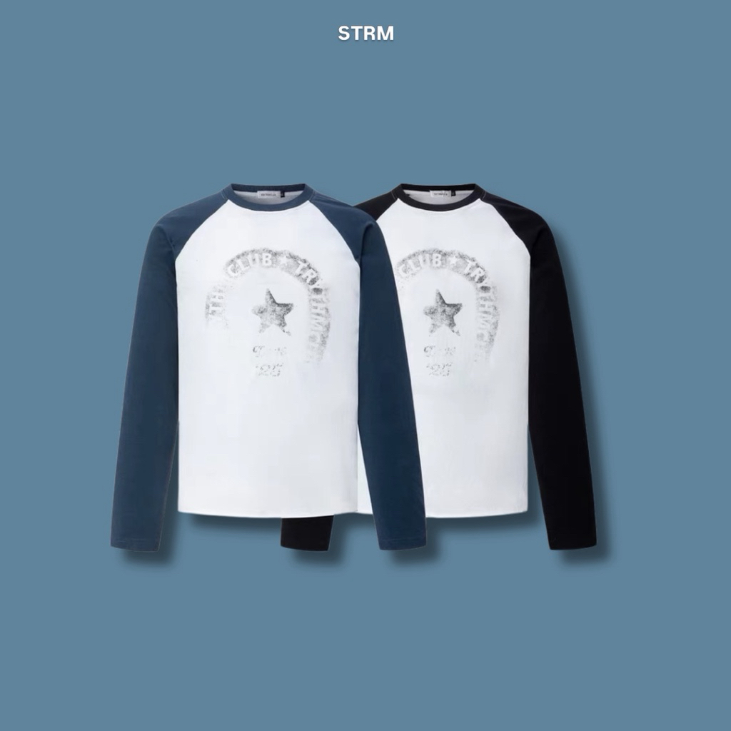 Starfield Raglan Long Sleeve เสื้อยืดแขนยาว