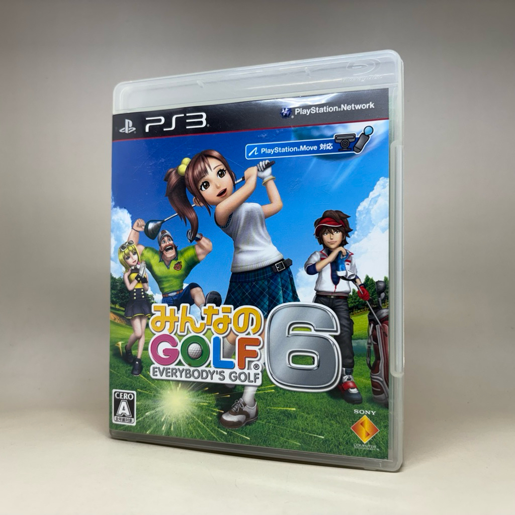 🇯🇵Everybody’s Golf 6 (PS Move)(PS3) | PlayStation 3 | Original Game | Zone 2 Japan | Japanese | สินค