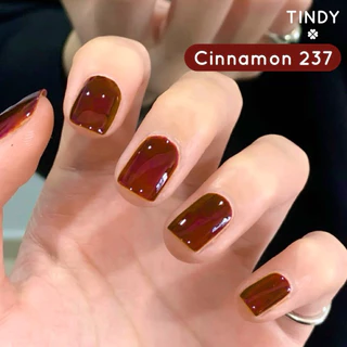 [NEW IN] Tindy ยาทาเล็บกึ่งเจล ไม่ต้องอบ เนื้อเยลลี่ไซรัป สีสวยชัด แห้งไว 21-Free Vegan [8ml]