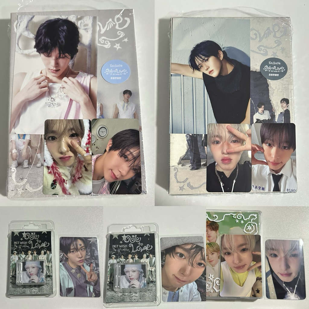 พร้อมส่ง ส่งด่วน อัลบั้ม NCT wish 1st [ Ode to Love ] SMini Big SMini Jewel Package เรียว ซาคุยะ แจฮี ยูชิ ชิอน ริคุ