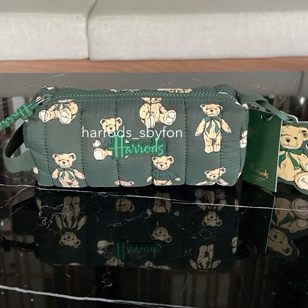 Harrods * พร้อมส่ง * New2025 Henry Bear Pencil Case ของแท้ 100% จากอังกฤษ🇬🇧