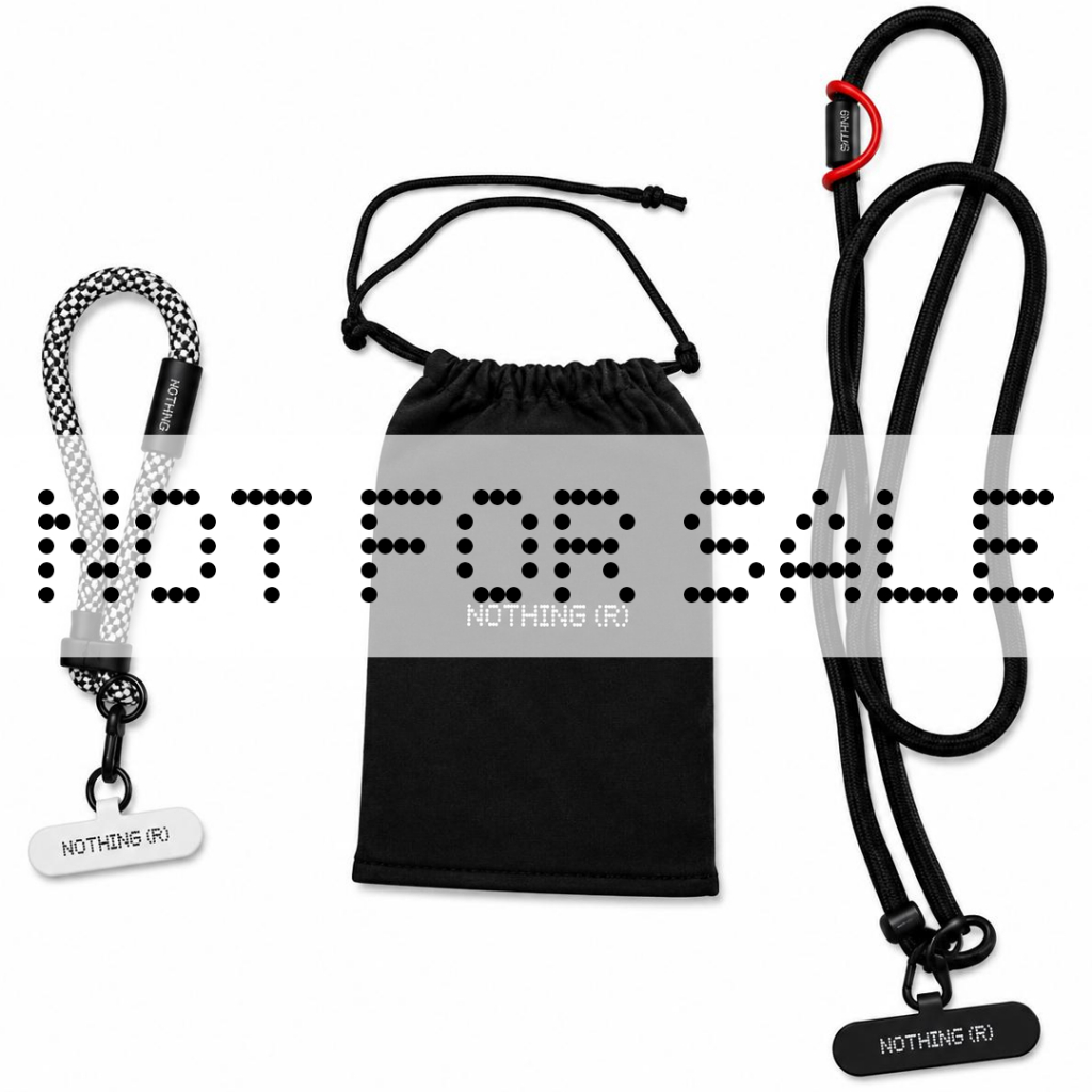 (สินค้าของแถม ห้ามจำหน่าย) Nothing Keychain Lanyard