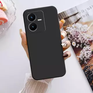 เคสชิลิโคน TPU กำมะหยี่ สำหรับ Vivo Y22 Y22S เคสกันกระแทก กำมะหยี่