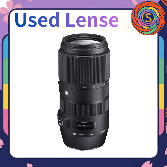 【Secondhand】Sigma 100-400mm F5-6.3 DG OS HSM Contemporary Super Telephoto Zoom Lens Canon EF-mount F