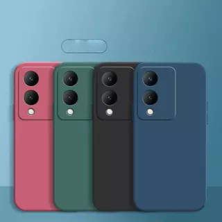 เคสชิลิโคน TPU กำมะหยี่ สำหรับ Vivo Y17S เคสกันกระแทก กำมะหยี่