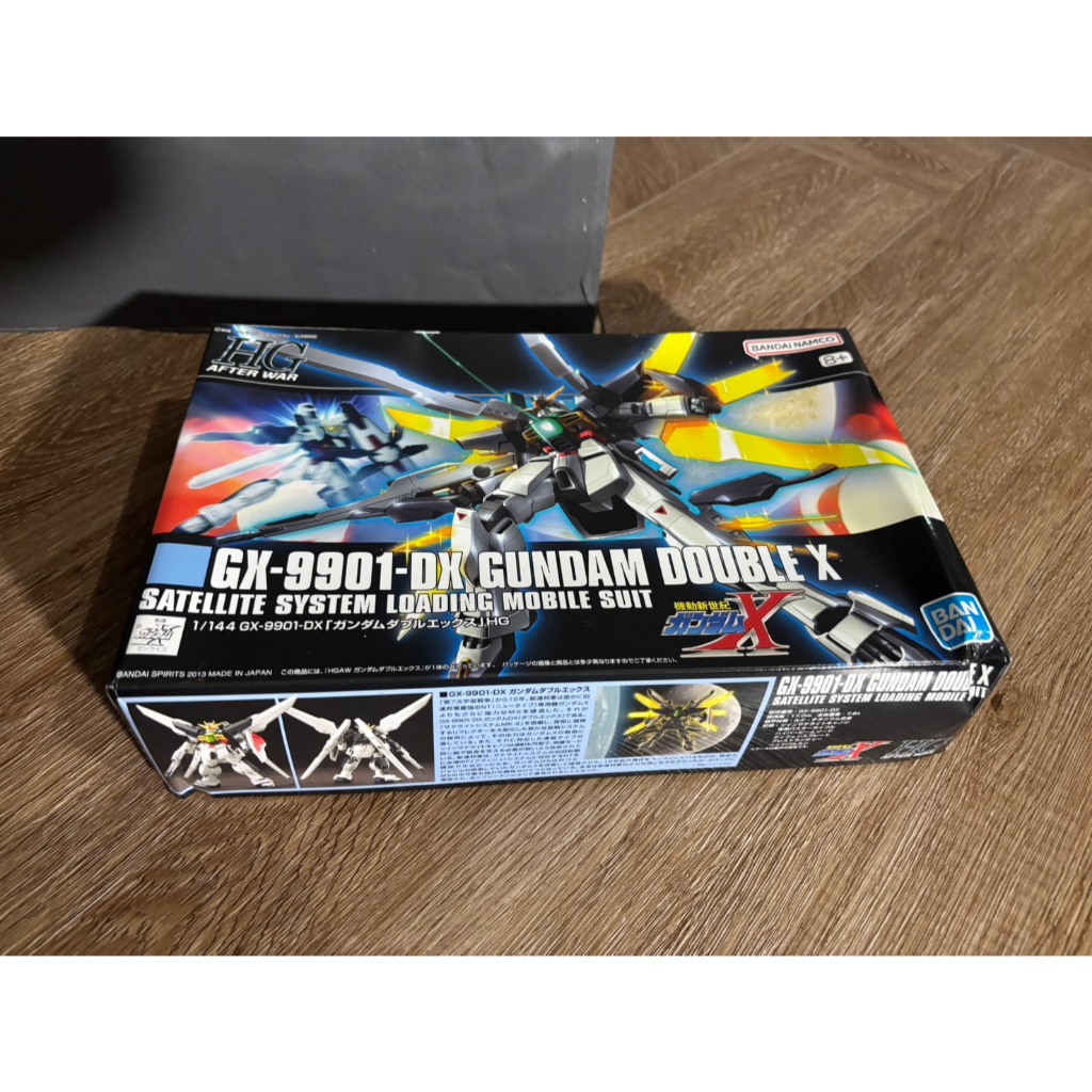 HGAW 1/144 GX-9901-DX Gundam Double X มีชิ้นส่วนหัก
