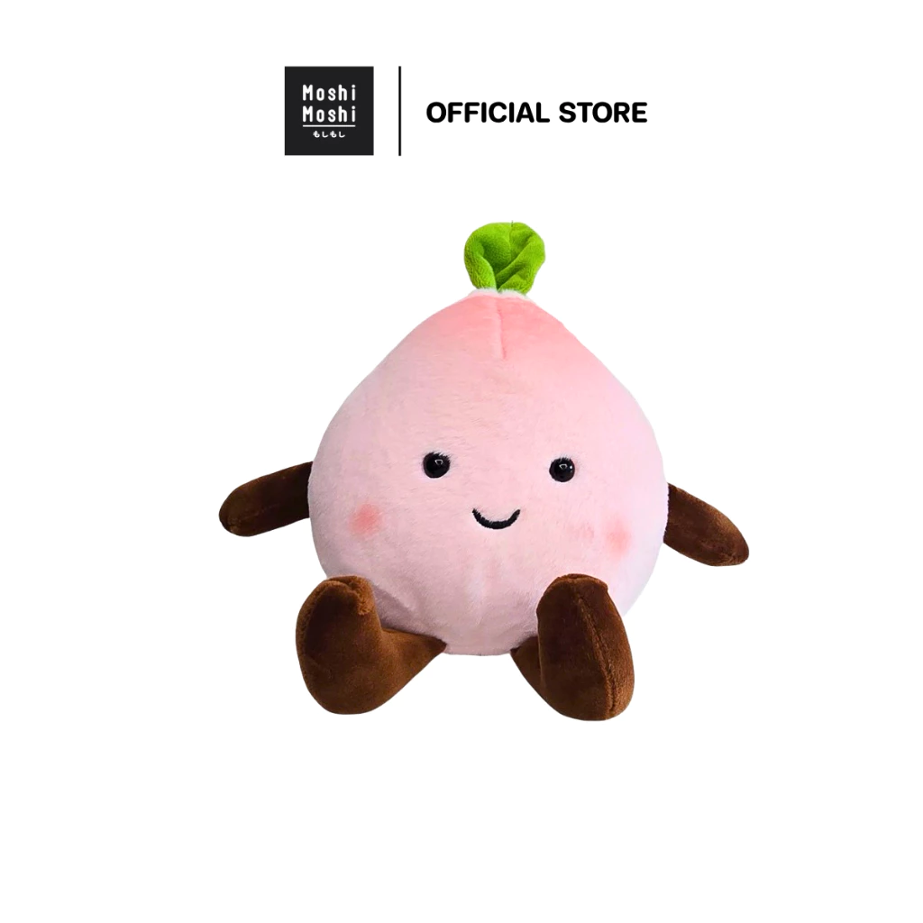 Moshi Moshi ตุ๊กตาโมชิโมชิ ตุ๊กตาน้องลูกพีช ตุ๊กตาขนนุ่ม ขนาด 15 เซนติเมตร รุ่น 8100048718