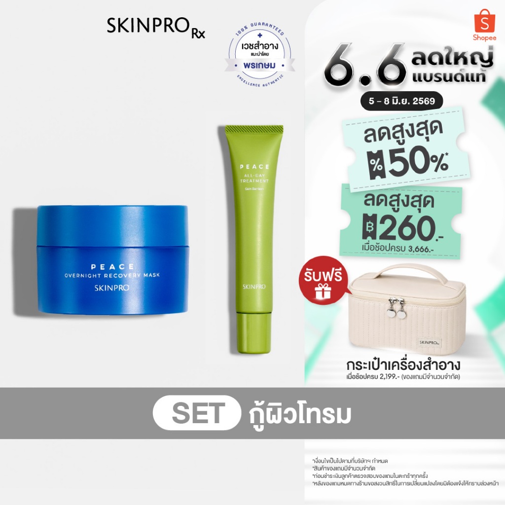 SKINPRO SET All Day Treatment 30 g.& Overnight Recovery Mask 30 g.
