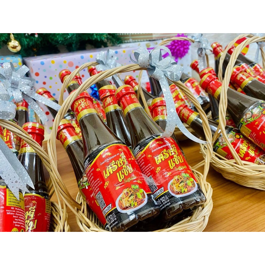 น้ำปลาร้าเศรษฐีแซ่บสูตรตำแซ่บ 12 ขวด 199 บาท