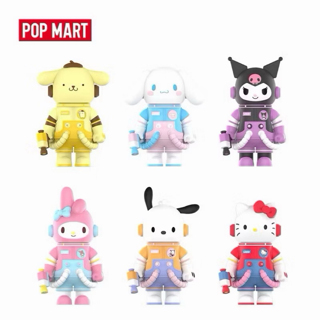🔥พร้อมส่ง🔥ส่งไว✨ 𝐌𝐄𝐆𝐀 𝐒𝐏𝐀𝐂𝐄 𝐌𝐎𝐋𝐋𝐘 𝟒𝟎𝟎% Sanrio Characters Series 🌼✨แท้ 100%‼️