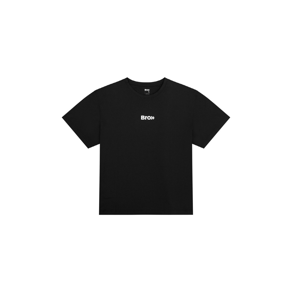 BROOO COOL COTTON RUNNING TEE : ROD FAI PARK BLACK