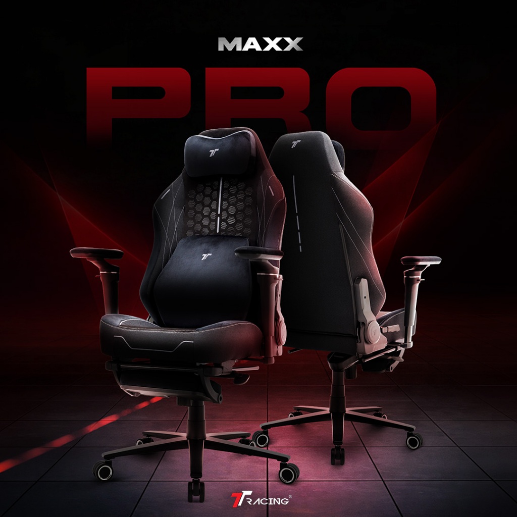 TTRacing Maxx Pro Gaming Chair 5D Armrest เก้าอี้สำนักงาน เก้าอี้เกมมิ่ง
