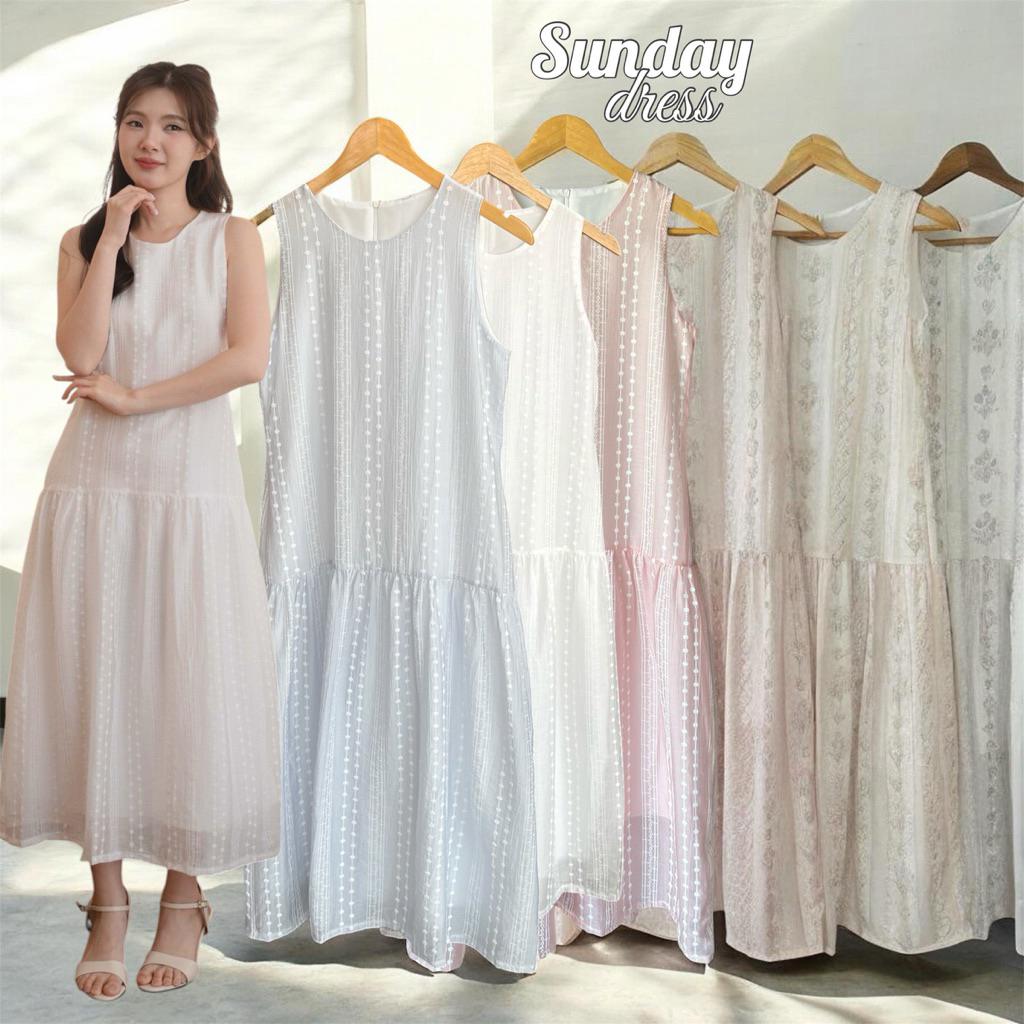 Sunday dress ผ้ามีtexure