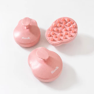LUCII : แปรงสระผมSLAMILK แปรงสปาหนังศีรษะ Scalp Brush ทำความสะอาดหนังศีรษะ เส้นผมให้สะอาดยิ่งขึ้น