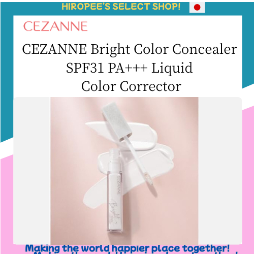 CEZANNE Bright Color Concealer SPF31 PA+++ Liquid Color Corrector