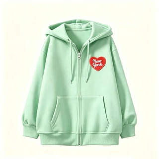 เสื้อแจ็คเก็ตฮู้ดผู้หญิงกันแดดกันน้ำ สไตล์หวานอเมริกัน ใส่ออกไปกลางแจ้งได้ COD