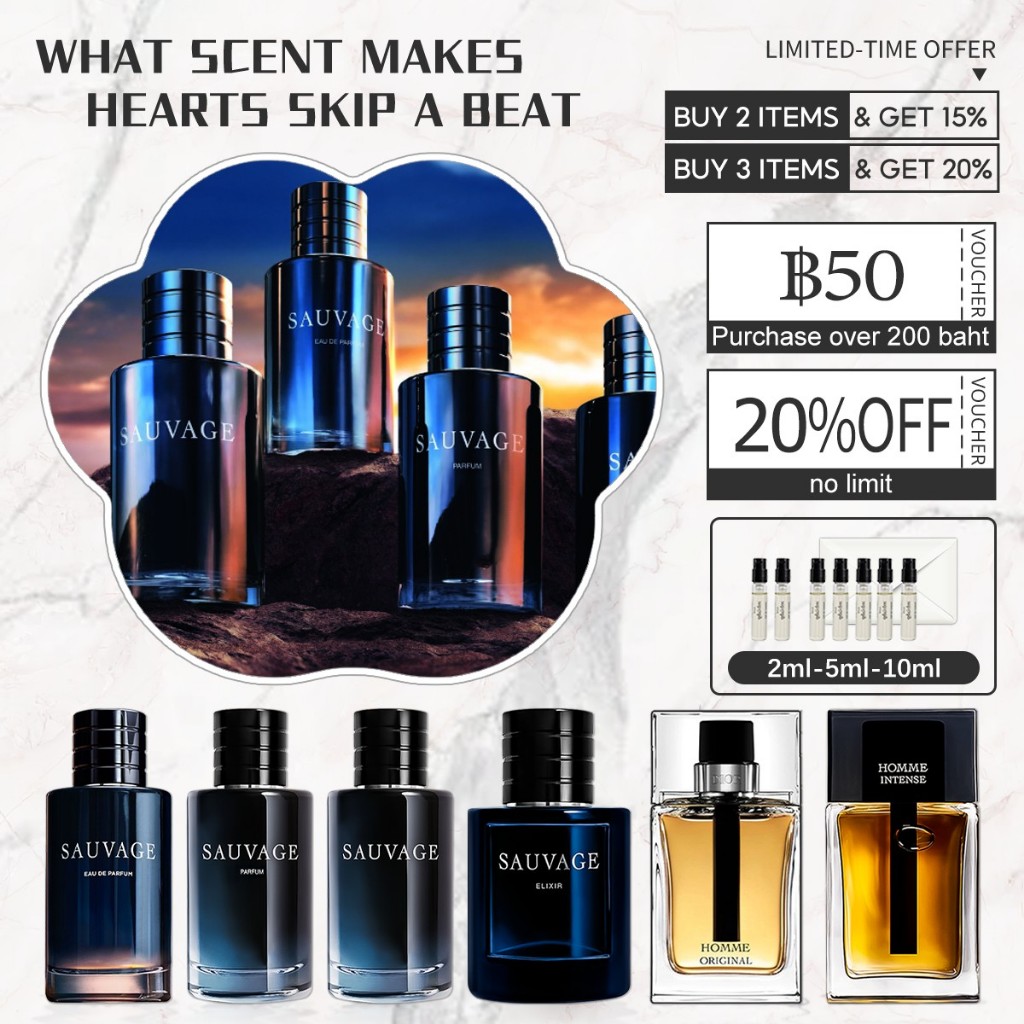 🔥น้ำหอมขายดี พร้อมส่ง hommes originals EDT 2ml/5ml/10ml น้ำหอมผู้ชาย น้ำหอมติดทนนาน