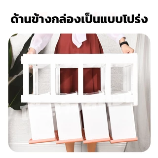 ลดล้างสต๊อ กล่องลิ้นชักเก็บของ ตู้ลิ้นชักพลาสติก (คละสี)