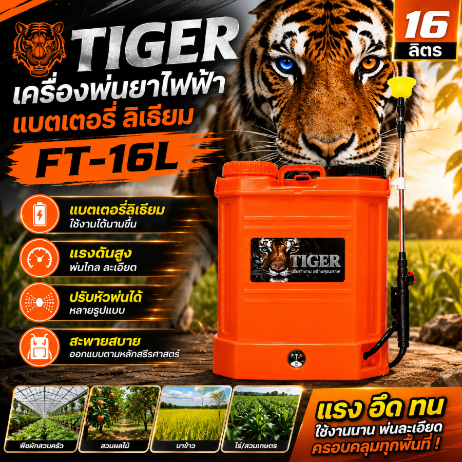 ( ลิเธี่ยม ) พ่นยาแบตเตอรี่ลิเธี่ยม เครื่องพ่นแบตเตอรี่ 20 ลิตร แบตลิเธี่ยม อุปกรณ์ครบชุด