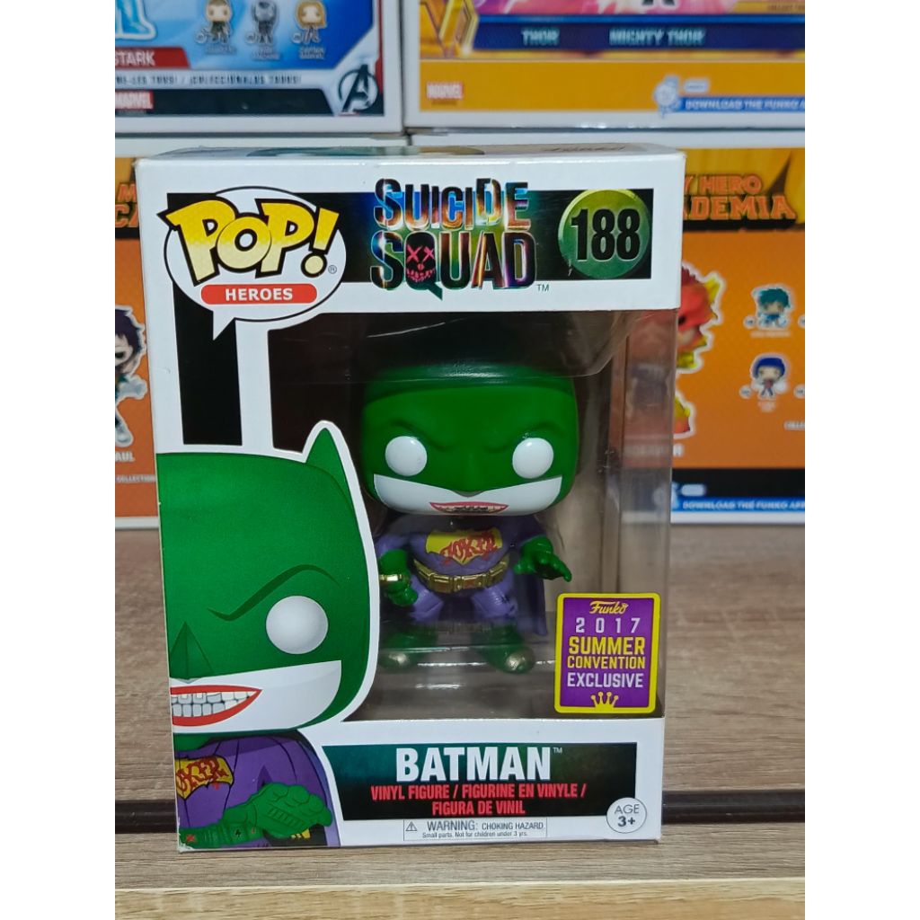 Funko Pop! : Suicide Squad - Joker Batman [ กล่องสินค้า - 8/10 ]