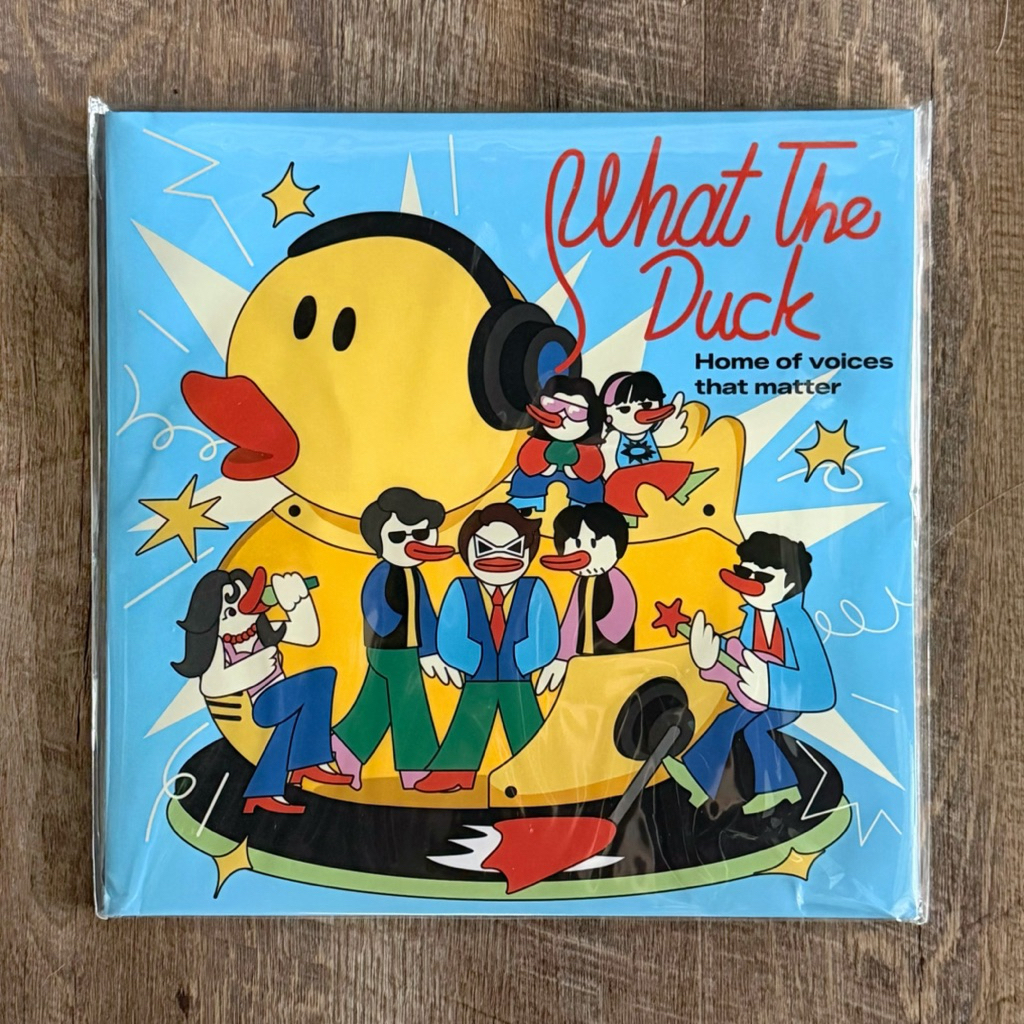 แผ่นเสียง What the duck - Home of voices that matter Vinyl lp 12” มือ1(Sealed)