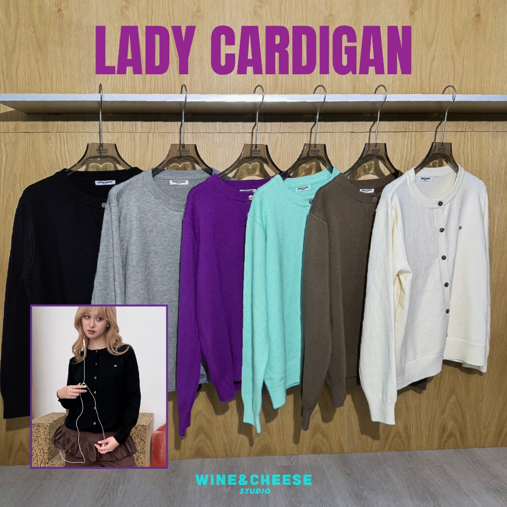 WC Lady Cardigan ผ้านิ่มใส่สบาย WC0010