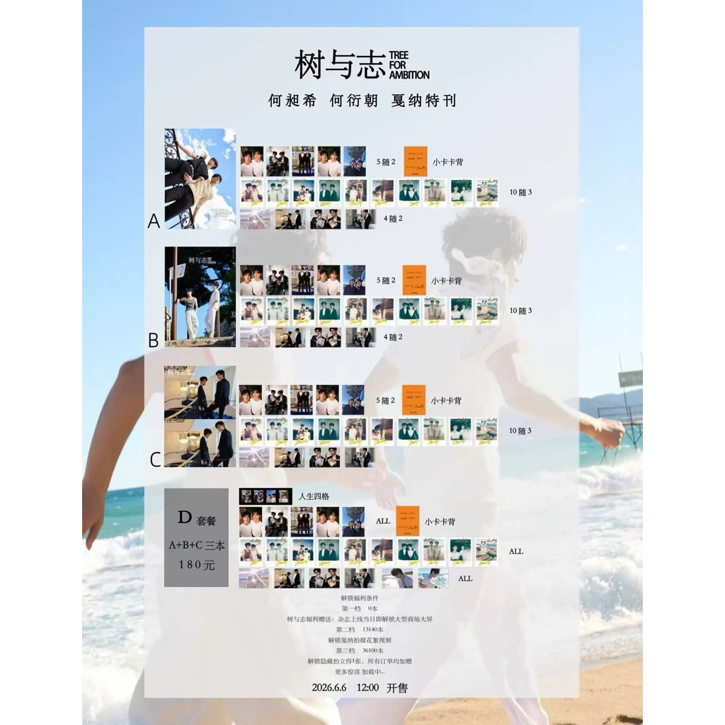 {Pre} นิตยสาร TreeForAmbition x Xizhao