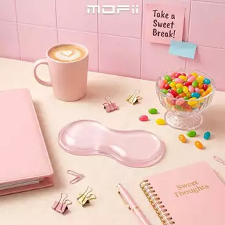 MOFii JELLY BEAN GEL Wristrest ที่รองข้อมือสำหรับเมาส์แบบเจล เพื่่อสุขภาพในการทำงาน