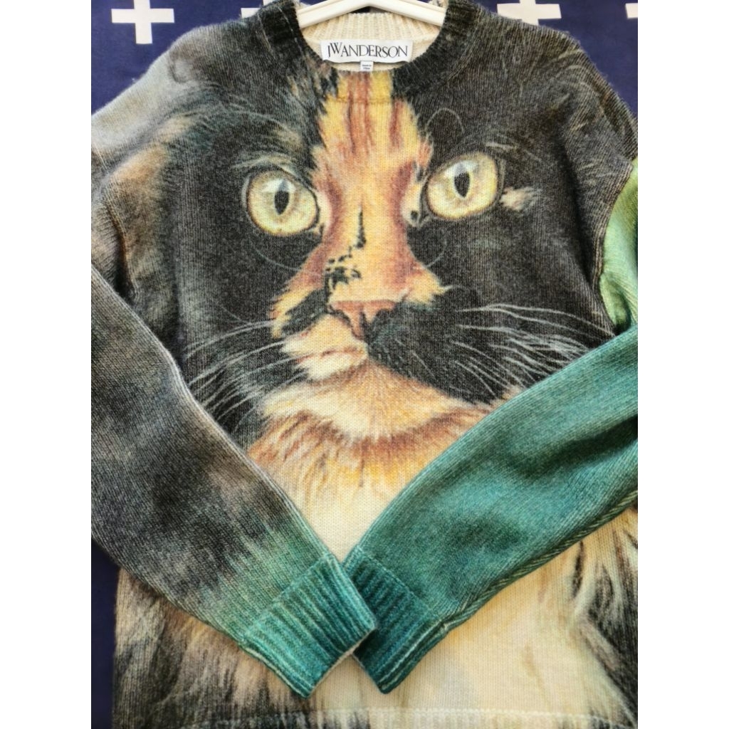 JW Anderson - cat print sweater *Ultra rare*