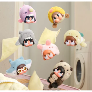 CRYBABY Cry Me An Ocean Series- 🪼🐳🐠🌊🫍Vinyl Plush Pendant Blind Box (เช็คการ์ดระบุตัว พร้อมส่ง)
