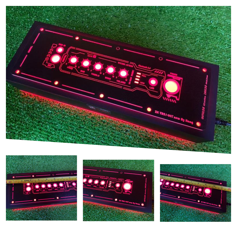 ชุดแผ่นเพลท TB21 ลำโพงบลูทูธ Diy (tb21-007)(ต้องการปรับขนาด ปรับรูปแบบ รุ่นอื่นๆ กรุณาทักแชท)