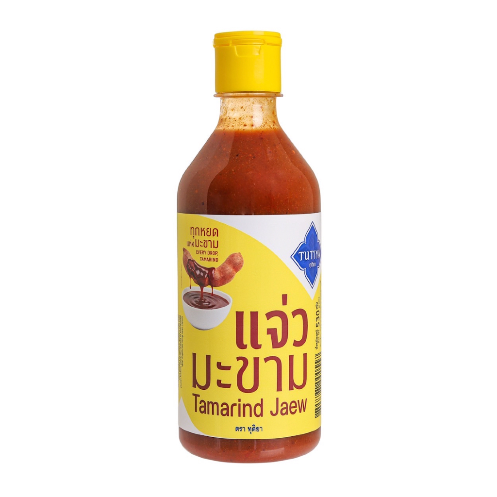 แจ่วมะขาม ตรา ทุติยา สูตรมะขามเข้มข้น จิ้มเนื้อย่าง ขนาด 530 กรัม