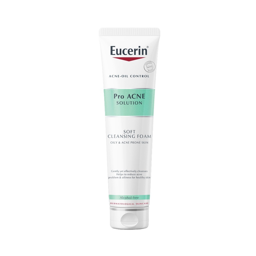 แพ็คคู่สุดคุ้ม Eucerin Pro ACNE SOLUTION 3X GEL TO FOAM CLEANSER (150 ml)