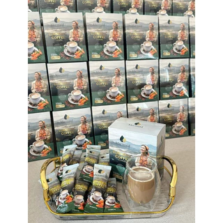 1แถม1 กาแฟสมุนไพรขมิ้น Mermaid ครีมเทียมมะพร้าว ไม่มีน้ำตาล บรรจุ 15 ซอง รสชาติอร่อย คุณภาพสูง